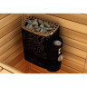Электрическая печь SAWO DRAGONFIRE SCANDIFIRE SCA-90NB-DRF-BL-P-C (9 кВт, встроенный пульт, нержавейка)